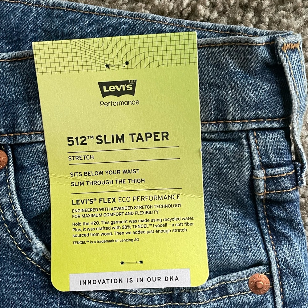 Levi's 512 Slim Taper Jeans